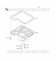 CARTER INFERIEUR pour Kawasaki Z750 2004