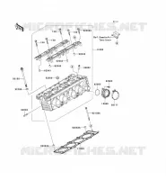 CULASSE pour Kawasaki Z750 2004