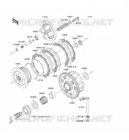 EMBRAYAGE pour Kawasaki Z750 2004