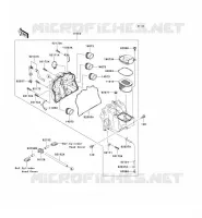 FILTRE A AIR pour Kawasaki Z750 2004