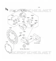 FREIN ARRIERE pour Kawasaki Z750 2004