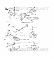 INJECTION CARBURANT pour Kawasaki Z750 2004