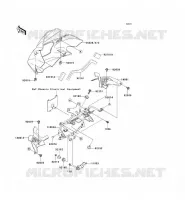 CARENAGE pour Kawasaki Z750 2005