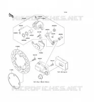 FREIN ARRIERE pour Kawasaki Z750 2005