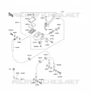 MAITRE CYLINDRE AV pour Kawasaki Z750 2005