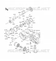 POMPE A HUILE/FILTRE &Agrave; HUILE pour Kawasaki Z750 2005