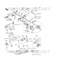 CHASSIS EQUIPMENT ELECTRIQUE pour Kawasaki Z750S 2005