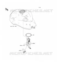 POMPE A ESSENCE pour Kawasaki Z750S 2005