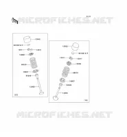SOUPAPE pour Kawasaki Z750S 2005