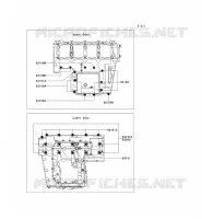BOULON CARTER MOTEUR pour Kawasaki Z750S 2005