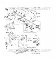 CHASSIS EQUIPMENT ELECTRIQUE pour Kawasaki Z750S 2005
