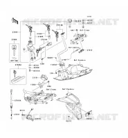 CONTACTEUR pour Kawasaki Z750S 2005