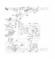GUIDON pour Kawasaki Z750S 2005
