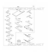 OUTIL UTILISATEUR pour Kawasaki Z750S 2005