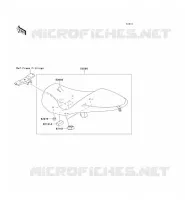 SELLE pour Kawasaki Z750S 2005