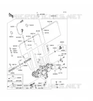 CARBU pour Kawasaki Z750S 2005