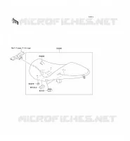 SELLE pour Kawasaki Z750S 2005