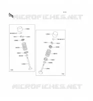 SOUPAPE pour Kawasaki Z750S 2005