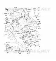 CARENAGE pour Kawasaki Z750S 2007
