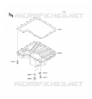 CARTER INFERIEUR pour Kawasaki Z750S 2007