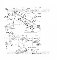 CHASSIS EQUIPMENT ELECTRIQUE pour Kawasaki Z750S 2007