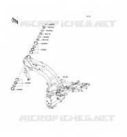 CH&Acirc;SSIS pour Kawasaki Z750S 2007