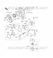 D&Eacute;MARREUR pour Kawasaki Z750S 2007