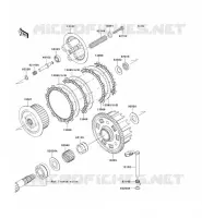 EMBRAYAGE pour Kawasaki Z750S 2007