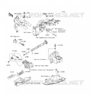 INJECTION CARBURANT pour Kawasaki Z750S 2007