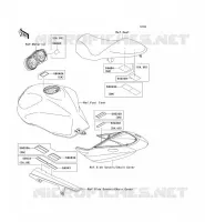 LABEL pour Kawasaki Z750S 2007