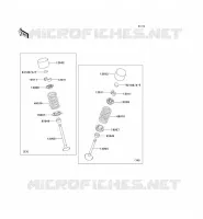 SOUPAPE pour Kawasaki Z750S 2007