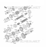 TRANSMISSION pour Kawasaki Z750S 2007