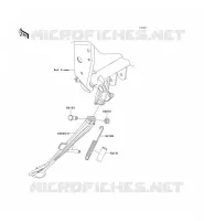 BEQUILLES pour Kawasaki Z750 2007