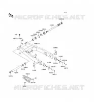 BRAS OSCILLANT pour Kawasaki Z750 2007