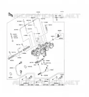 CARBU pour Kawasaki Z750 2007