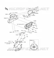 CARENAGE pour Kawasaki Z750 2007