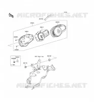 COMPTEURS pour Kawasaki Z750 2007