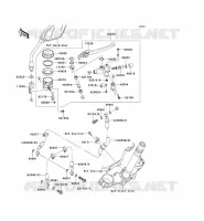 MAITRE CYLINDRE AV pour Kawasaki Z750 2007