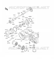 POMPE A HUILE pour Kawasaki Z750 2007
