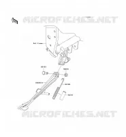 BEQUILLES pour Kawasaki Z750 ABS 2008
