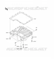 CARTER INFERIEUR pour Kawasaki Z750 ABS 2008