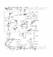 CONTACTEUR pour Kawasaki Z750 ABS 2008