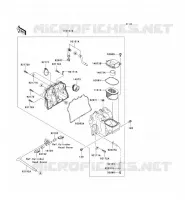 FILTRE A AIR pour Kawasaki Z750 ABS 2008