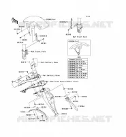 GARDE BOUE pour Kawasaki Z750 ABS 2008