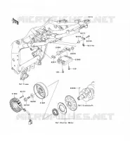 G&Eacute;N&Eacute;RATEUR pour Kawasaki Z750 ABS 2008