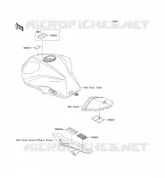 LABEL pour Kawasaki Z750 ABS 2008