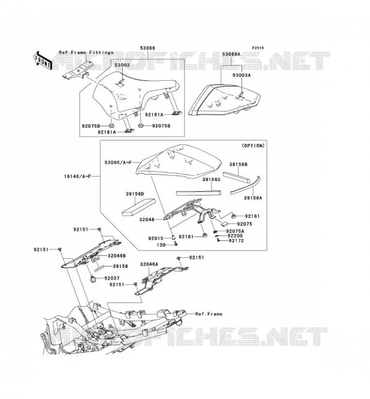 SELLE Kawasaki MOTOS 750 2012 Z750 ABS  ZR750MCF