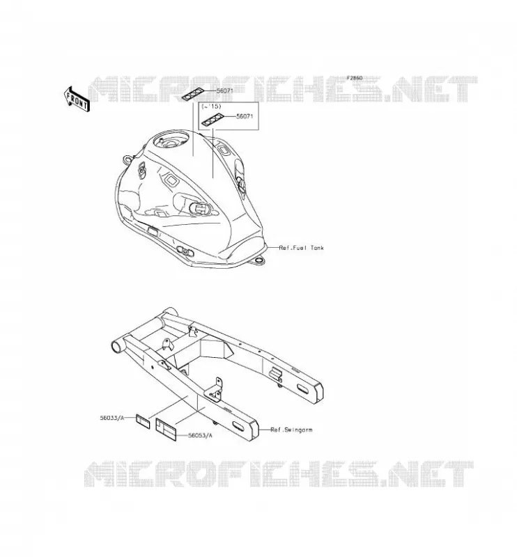 LABEL Kawasaki MOTOS 800 2013 Z800  ZR800CDS