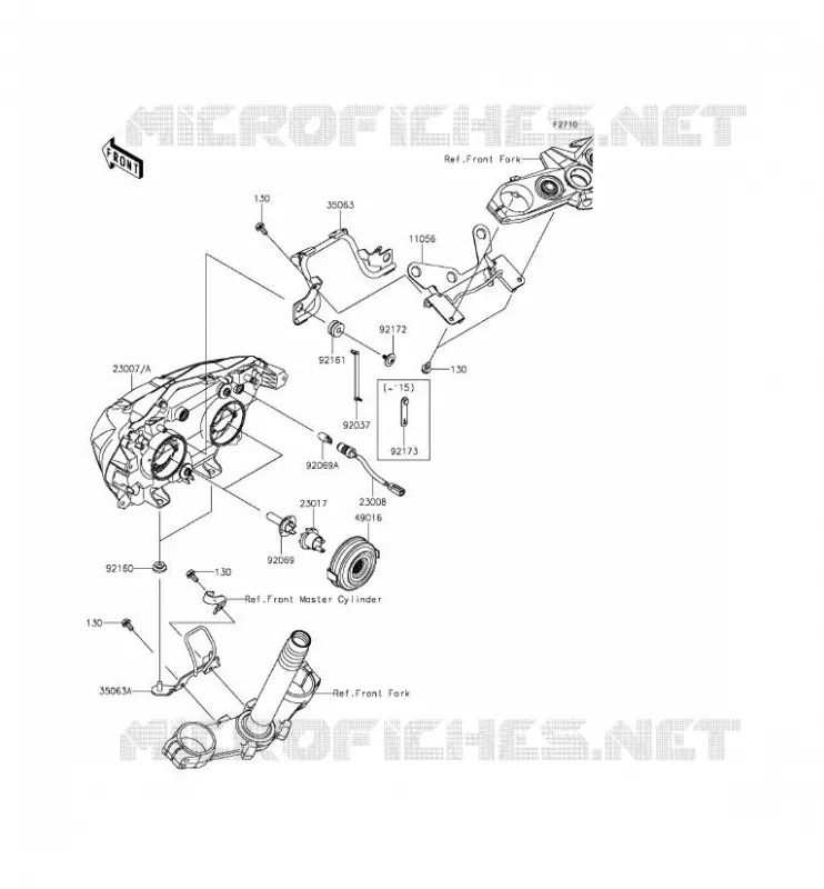 OPTIQUE(S) Kawasaki MOTOS 800 2014 Z800  ZR800CEF