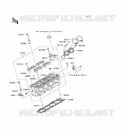 Joints De Support D’échappement Kawasaki – Lot De 4, Cuivre, Compatible Ninja ZX-10R, Z650, Vulcan S (2004-2023)